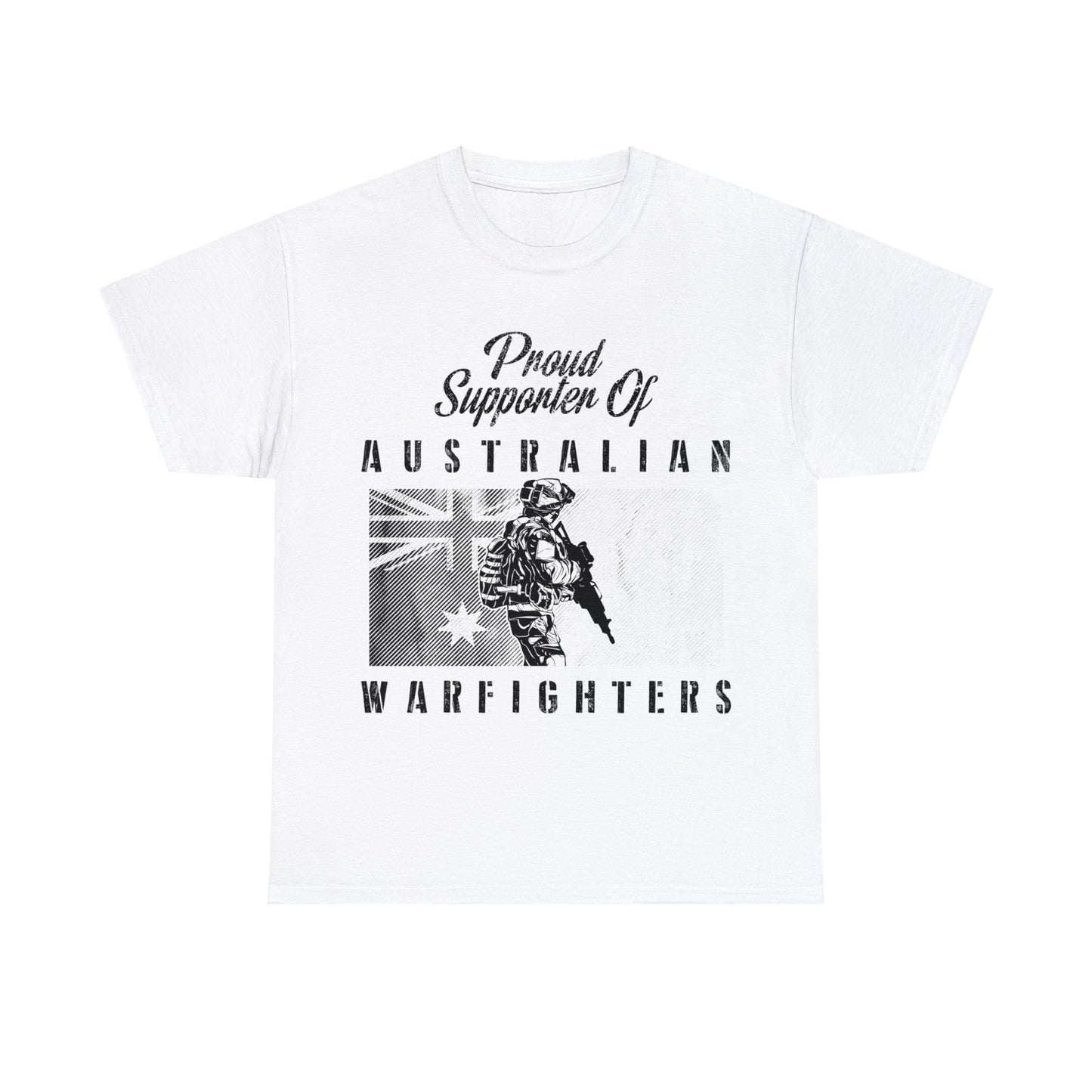 PROUD SUPPORTER OF AUSTRALIAN WARFIGHTERS FRONT ONLY