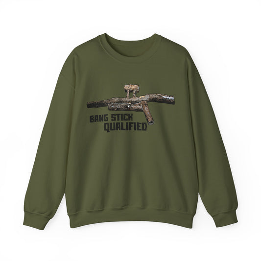 BANG STICK QUALIFIED - Crewneck Sweatshirt