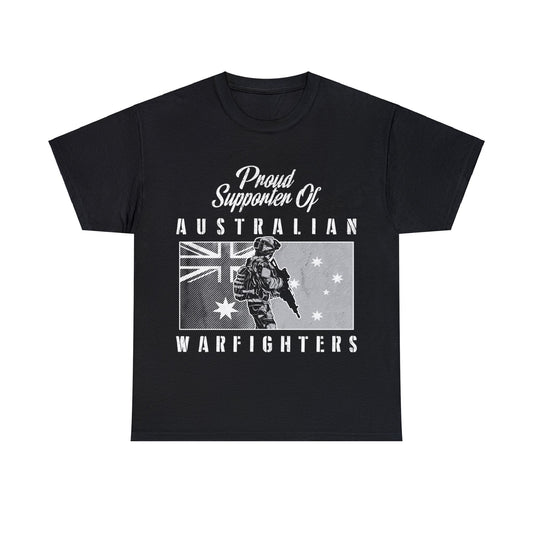 PROUD SUPPORTER OF AUSTRALIAN WARFIGHTERS FRONT ONLY